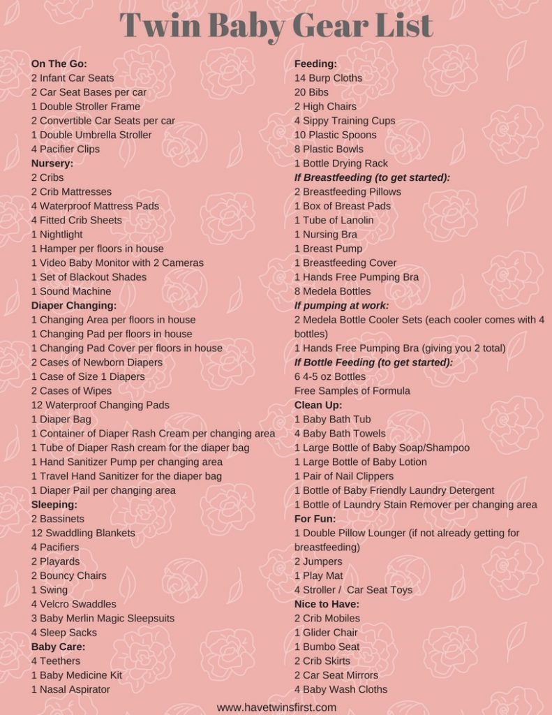 ultimate baby registry checklist