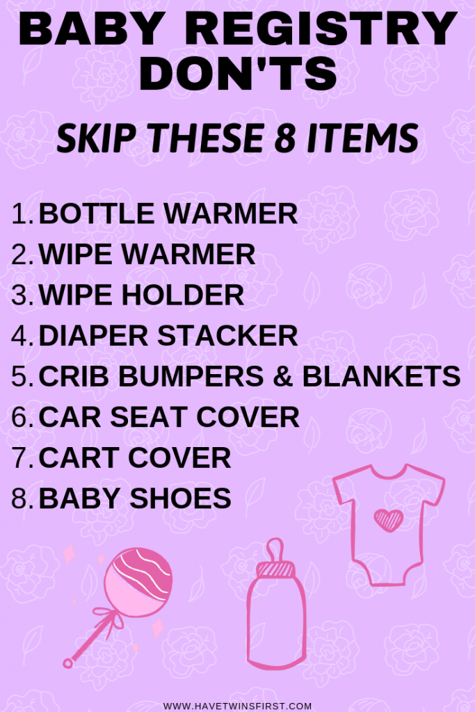 What Not To Put On Your Baby Registry Have Twins First