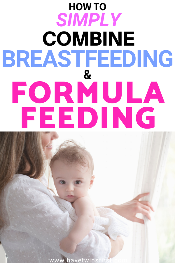 breastfeeding and formula
