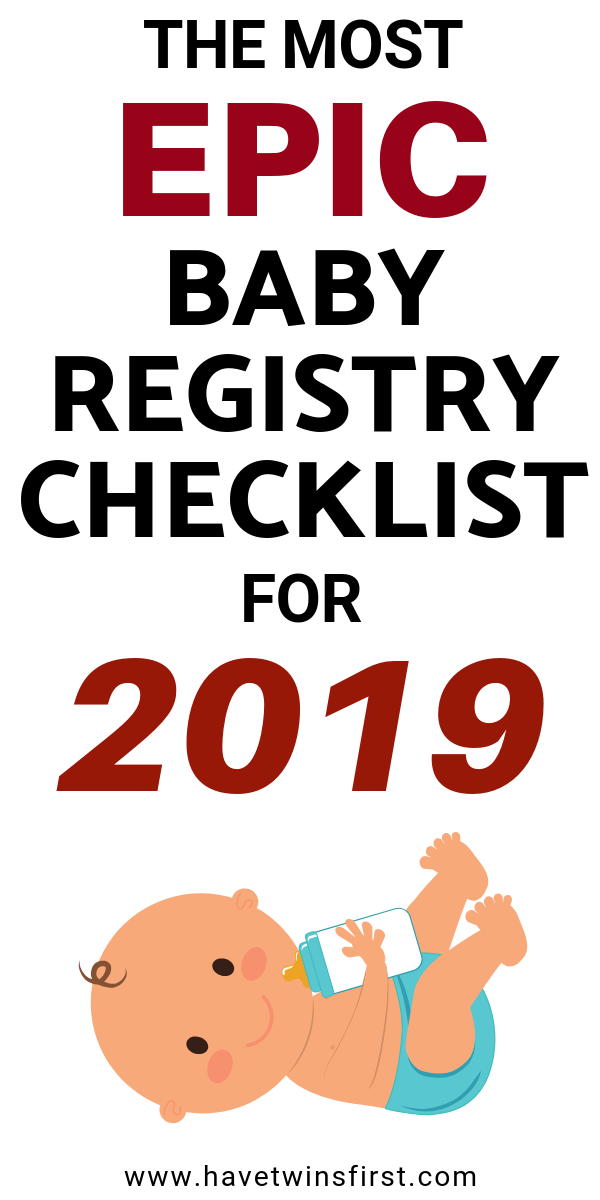 BABY REGISTRY CHECKLIST 2019 Cimonds
