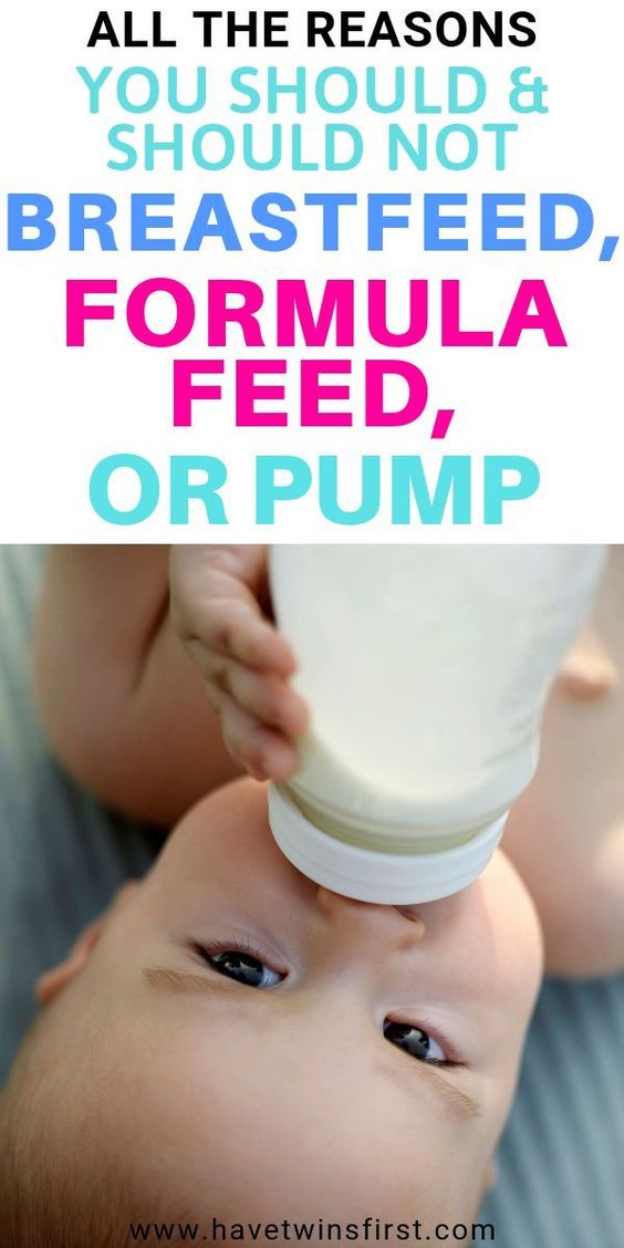 breastfeeding pumping and formula