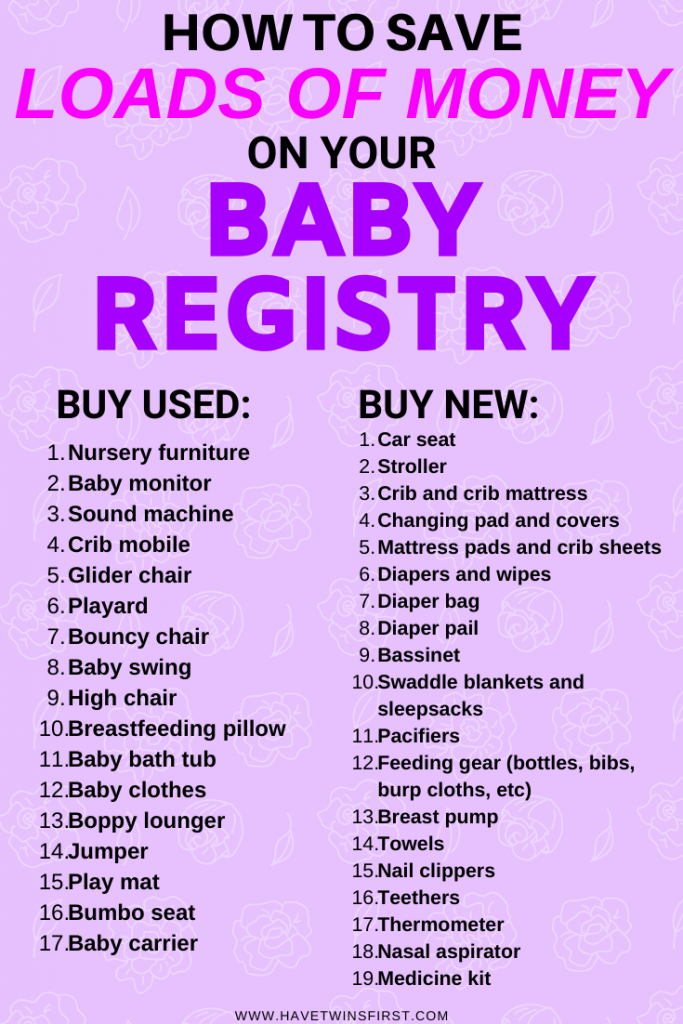 a list of things to buy for a newborn baby